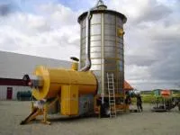 Зерносушилка мобильная Mecmar S 45 с теплообменником