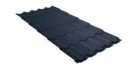 Металлочерепица Grand Line Kvinta plus Quarzit lite RAL 7024