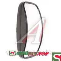 Зеркало бордюрное В2 (180х180) с кронштейном МАЗ, КАМАЗ, ГАЗ 5320-8201010