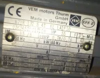 Двигатель 5.5 Kw / K21R 132 S 4T